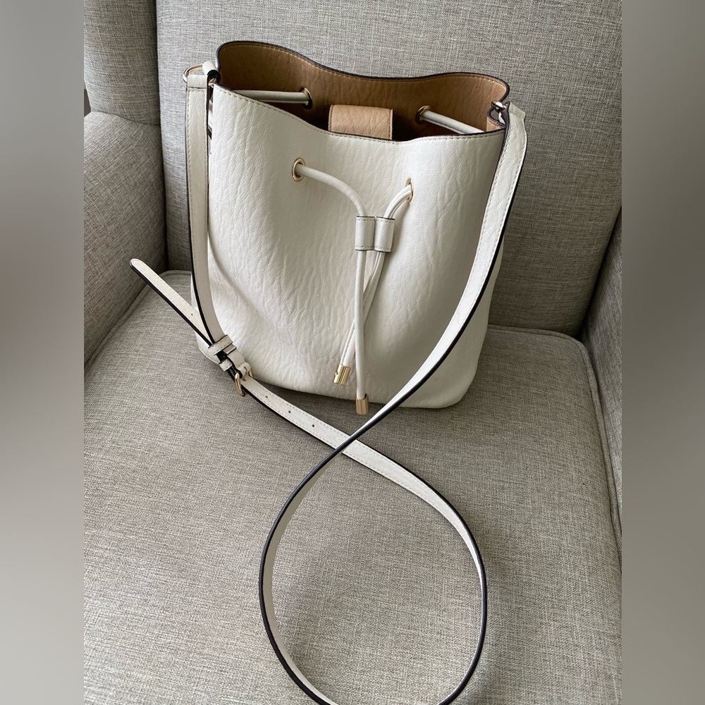 Calvin Klein bag white vegan leather